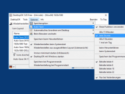 DesktopOK 4 Desktop Symbol Positionen automatisch Speichern  
