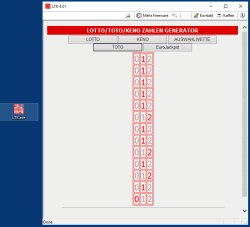 LTK ist ein Lotto,Toto,Keno/Zahlengenerator.