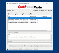 QuickTextPaste 