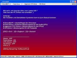 Portabler Belastungstest fr PC's / Laptops.
